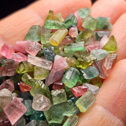 Bulk "Candy" Tourmaline, Pink Green & Blue Tourmaline Crystals, Brazilian Specimens
