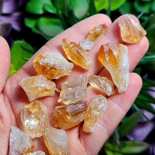 Raw Citrine Crystal, Brazilian Citrine Stone, Citrine Gemstone, Yellow Birthstone