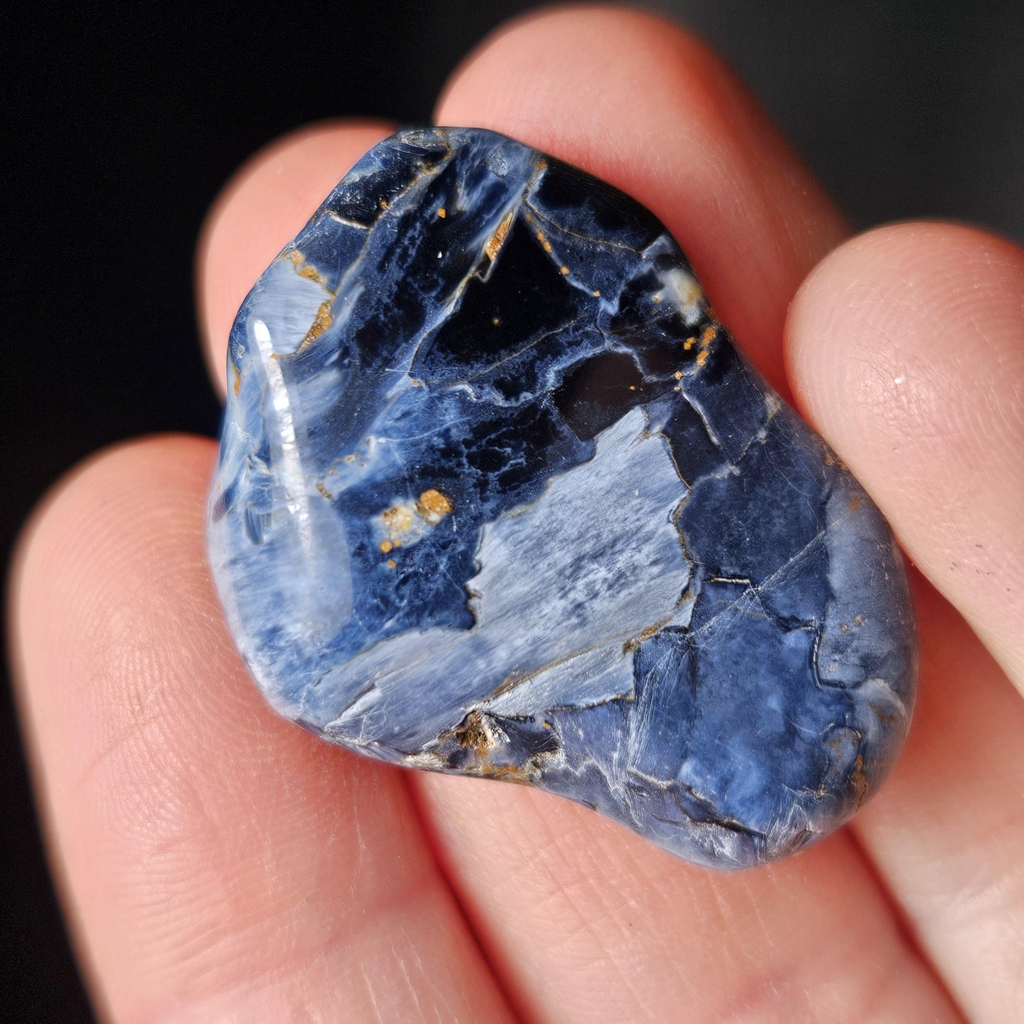 Blue Pietersite Crystal Specimen, Choose Your Size