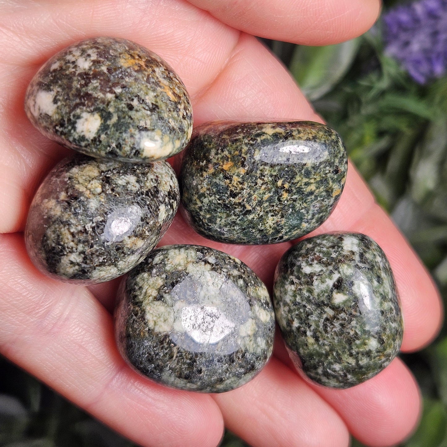 Preseli Bluestone Polished Specimen (0.75"+), Stonehenge Bluestone, Preseli Blue Stone Tumbled Crystal