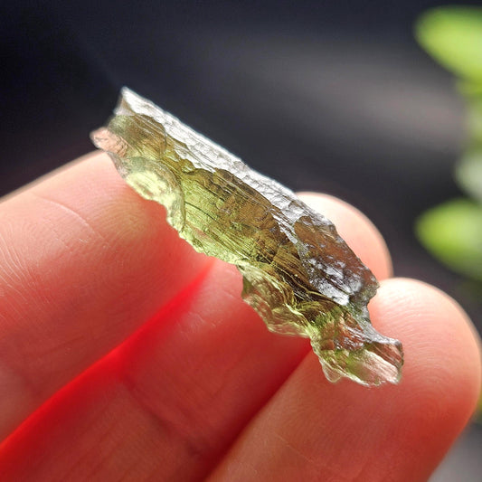 Moldavite Specimen from Vrabce 2.07g