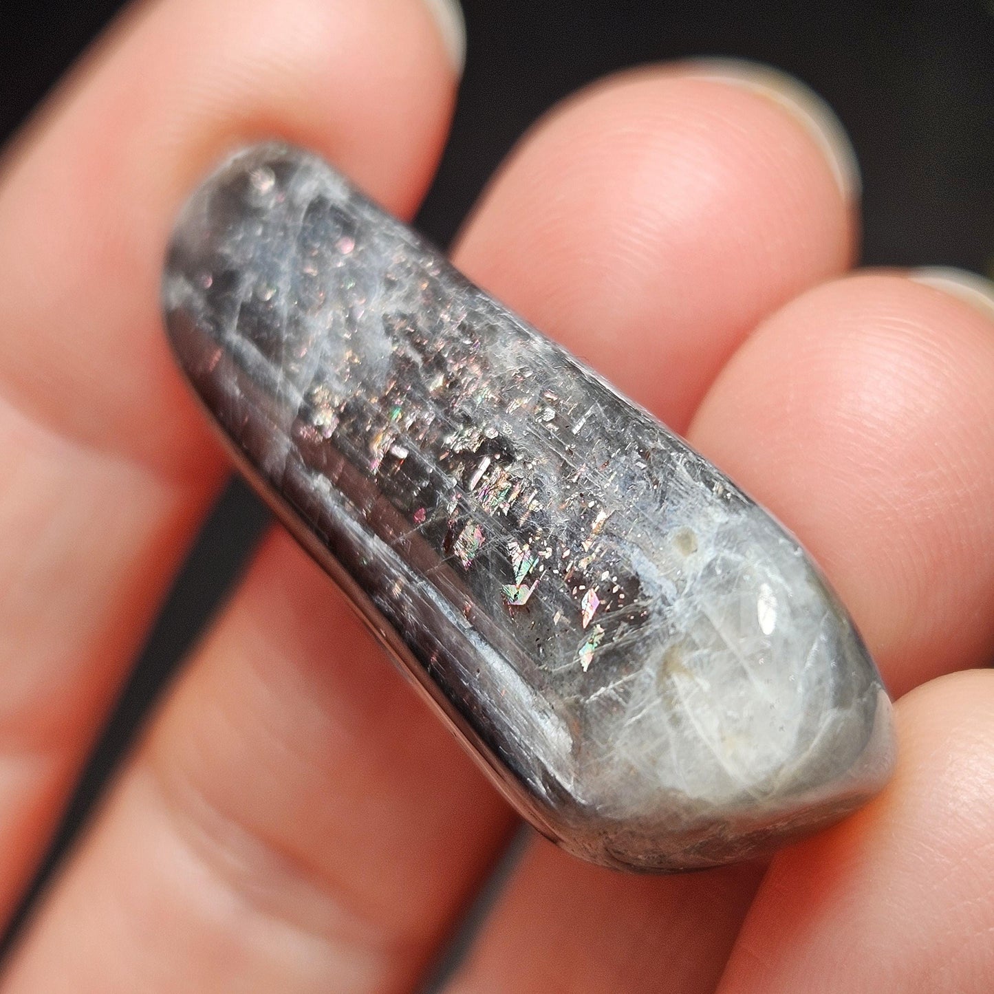 Meteor Shower Sunstone from Tanzania (8