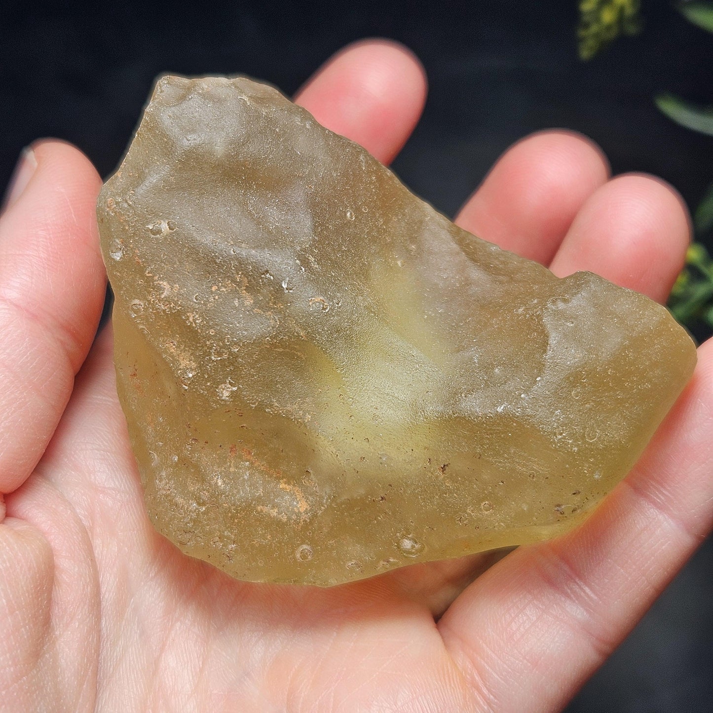 HUGE Libyan Desert Glass Specimen 147.33g