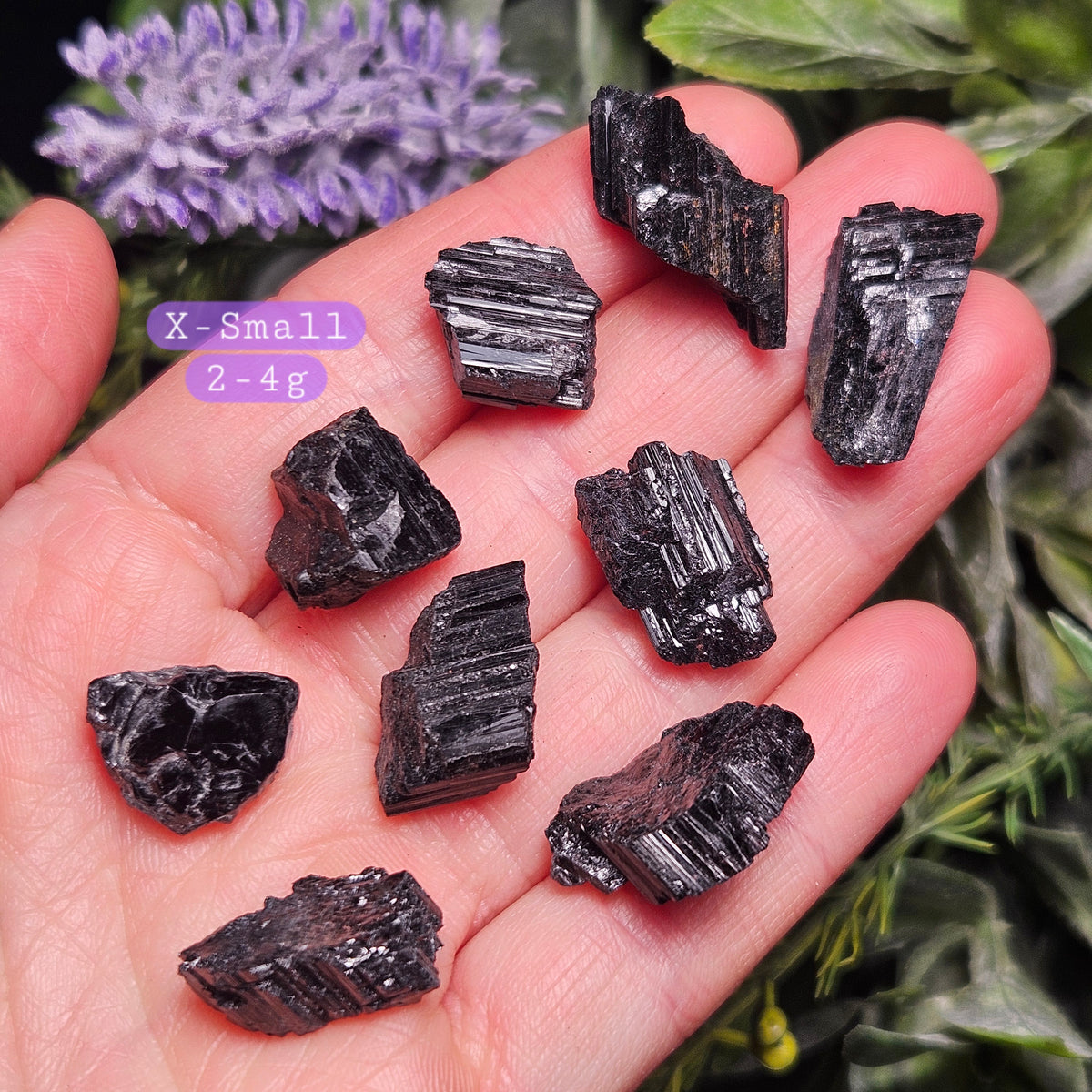 Raw Black Tourmaline Crystal