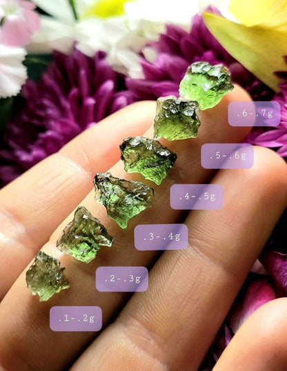 Genuine MOLDAVITE