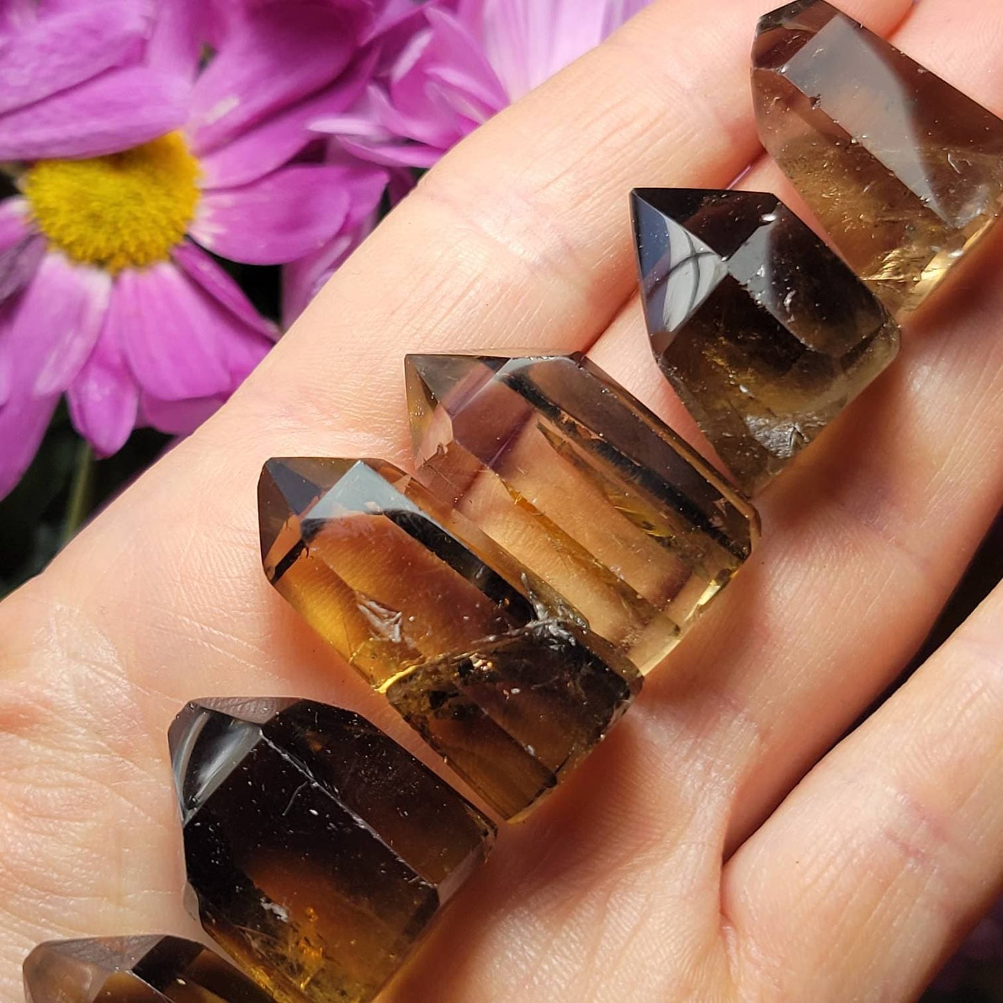 Smoky Quartz Crystal Tower