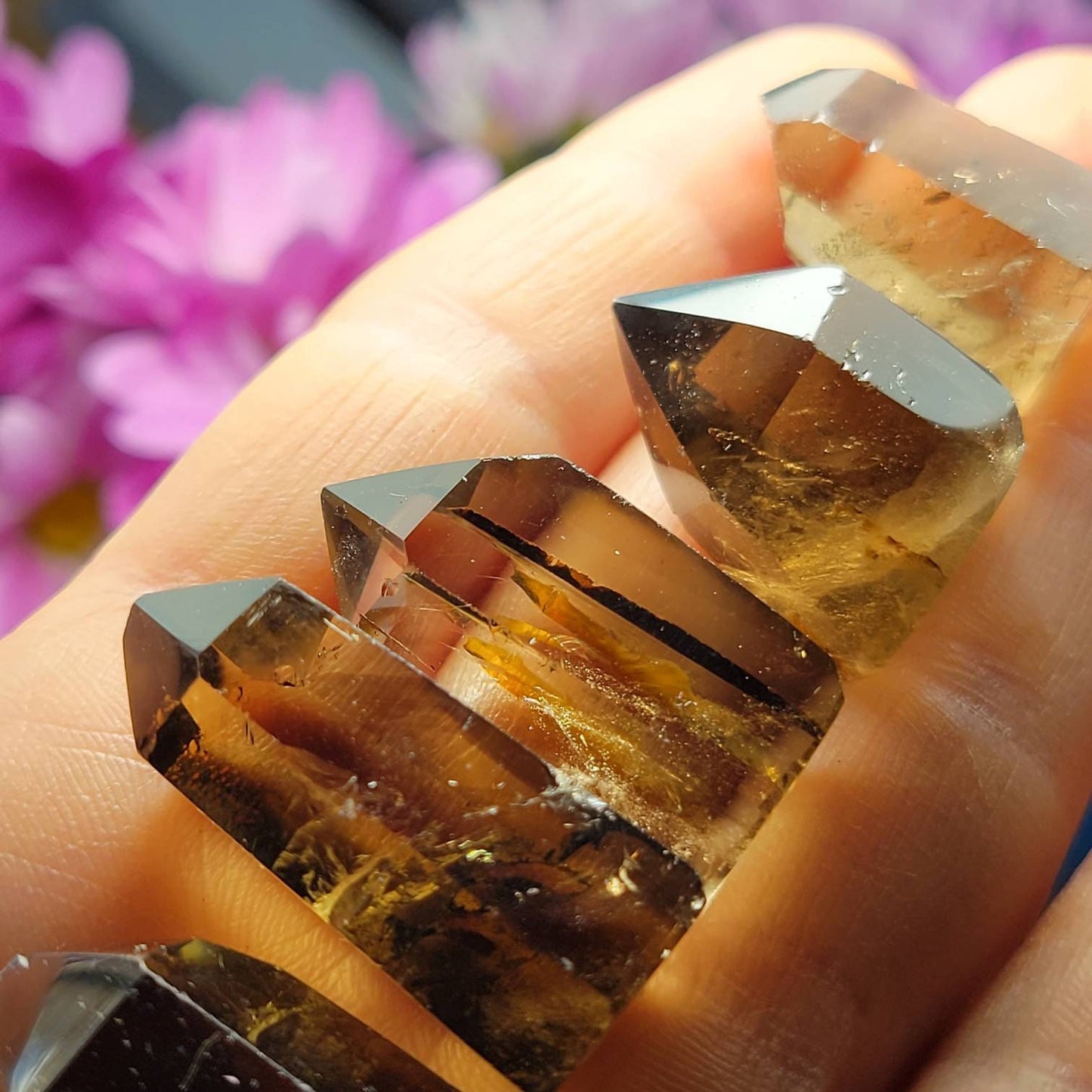 Smoky Quartz Crystal Tower