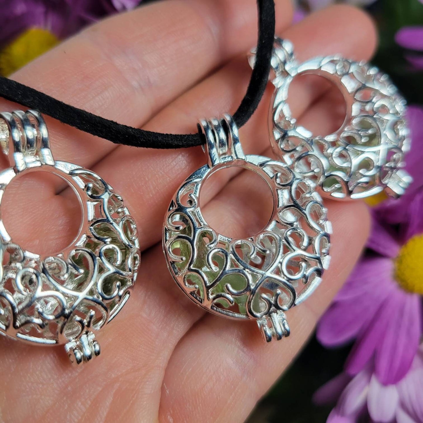 Moldavite Cage Pendant
