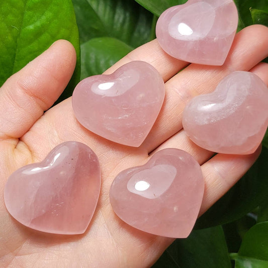 Rose Quartz Heart