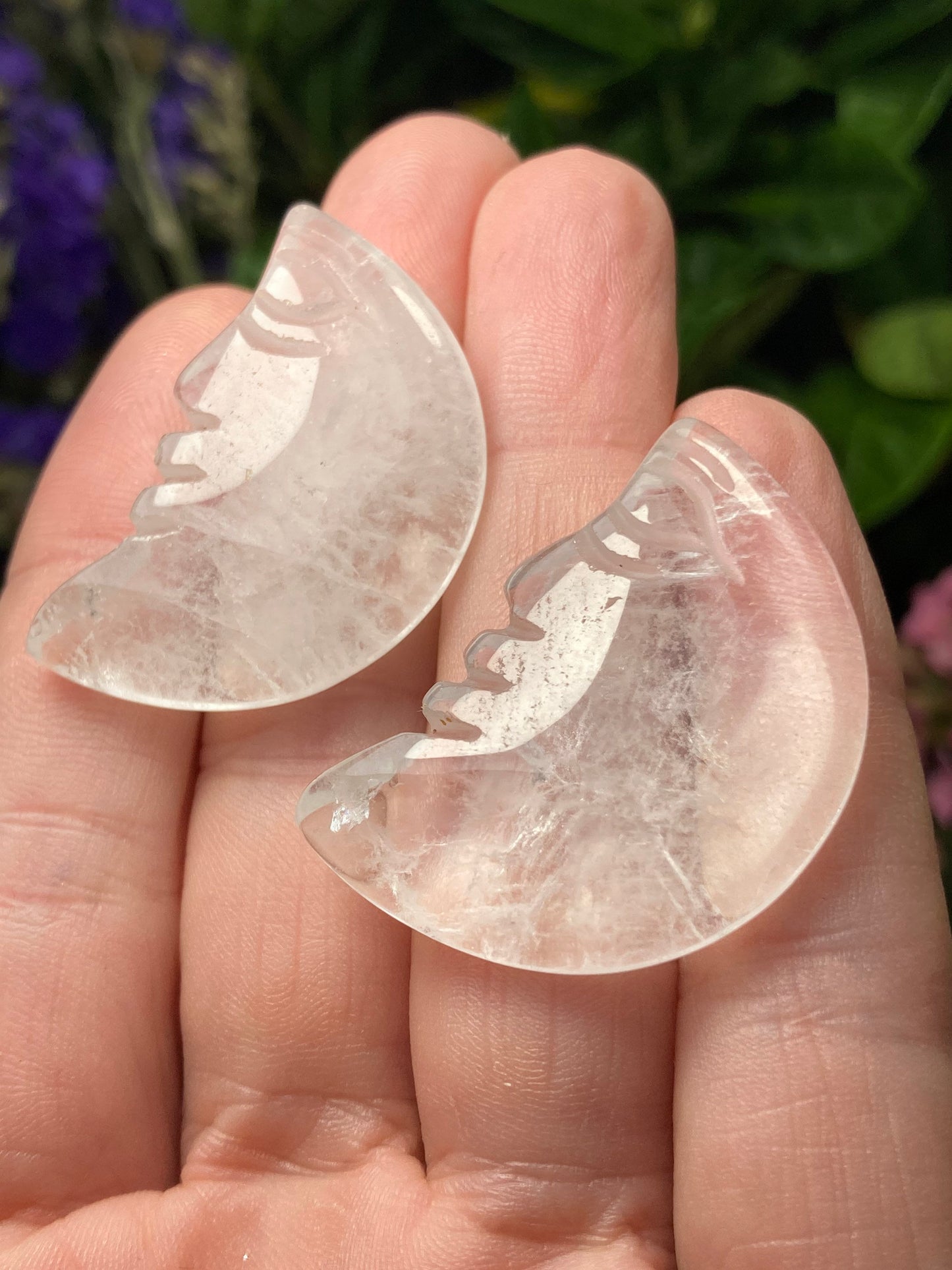 Crystal Crescent Moon