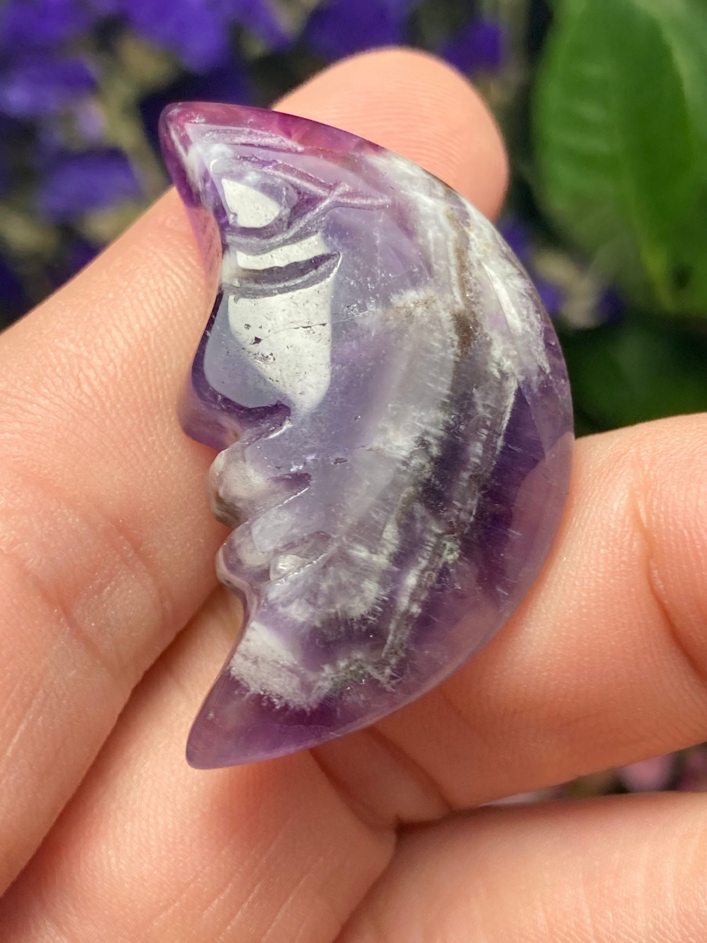 Crystal Crescent Moon