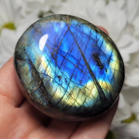 AAA Labradorite Palm Stone