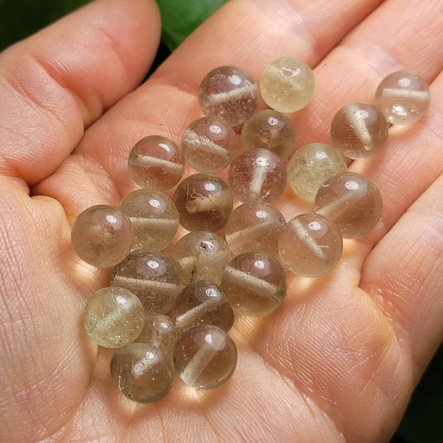 Libyan Desert Glass Bead, Libyan Gold Tektite Crystal Beads, LDG