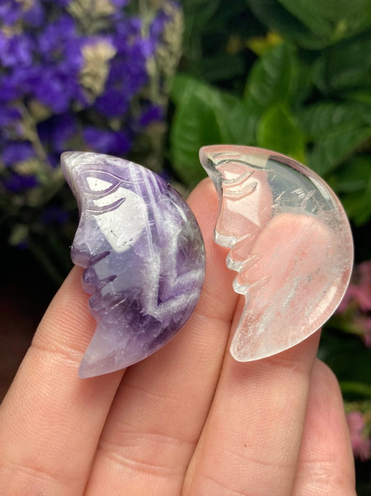 Crystal Crescent Moon