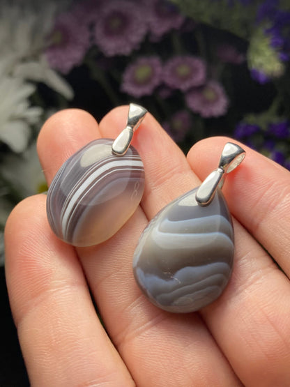 Botswana Agate Pendant
