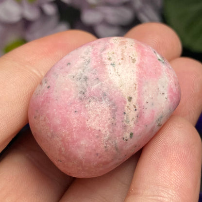 Peruvian Rhodonite Polished Crystal (1