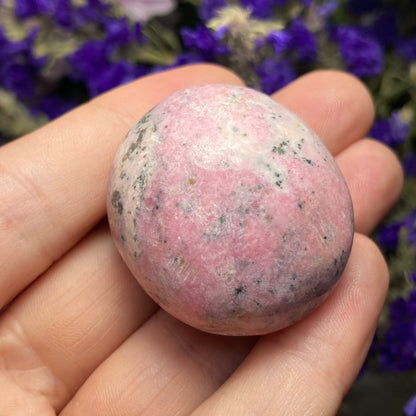 Peruvian Rhodonite Polished Crystal (1