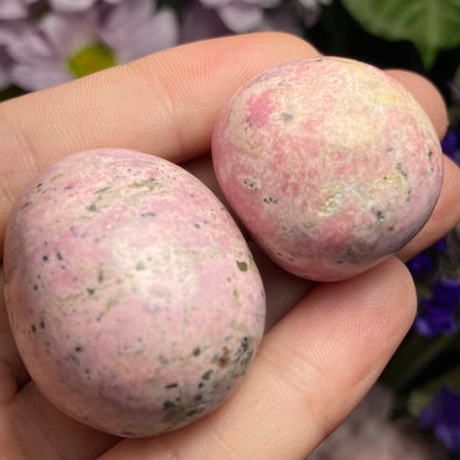 Peruvian Rhodonite Polished Crystal (1
