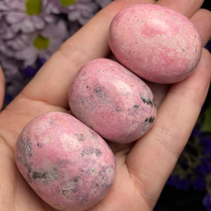 Peruvian Rhodonite Polished Crystal (1