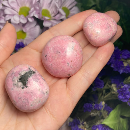 Peruvian Rhodonite Polished Crystal (1