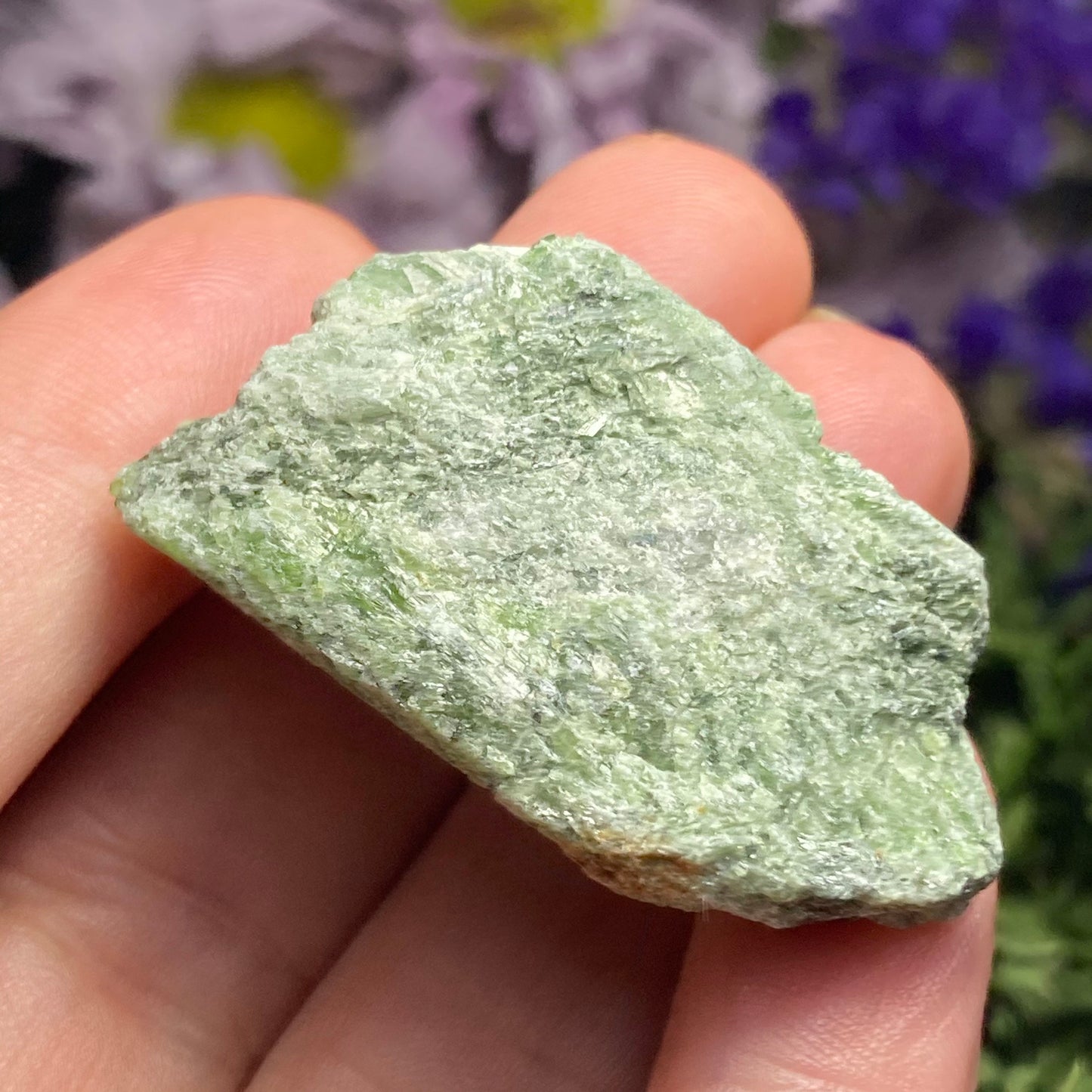 Green Diopside Crystal