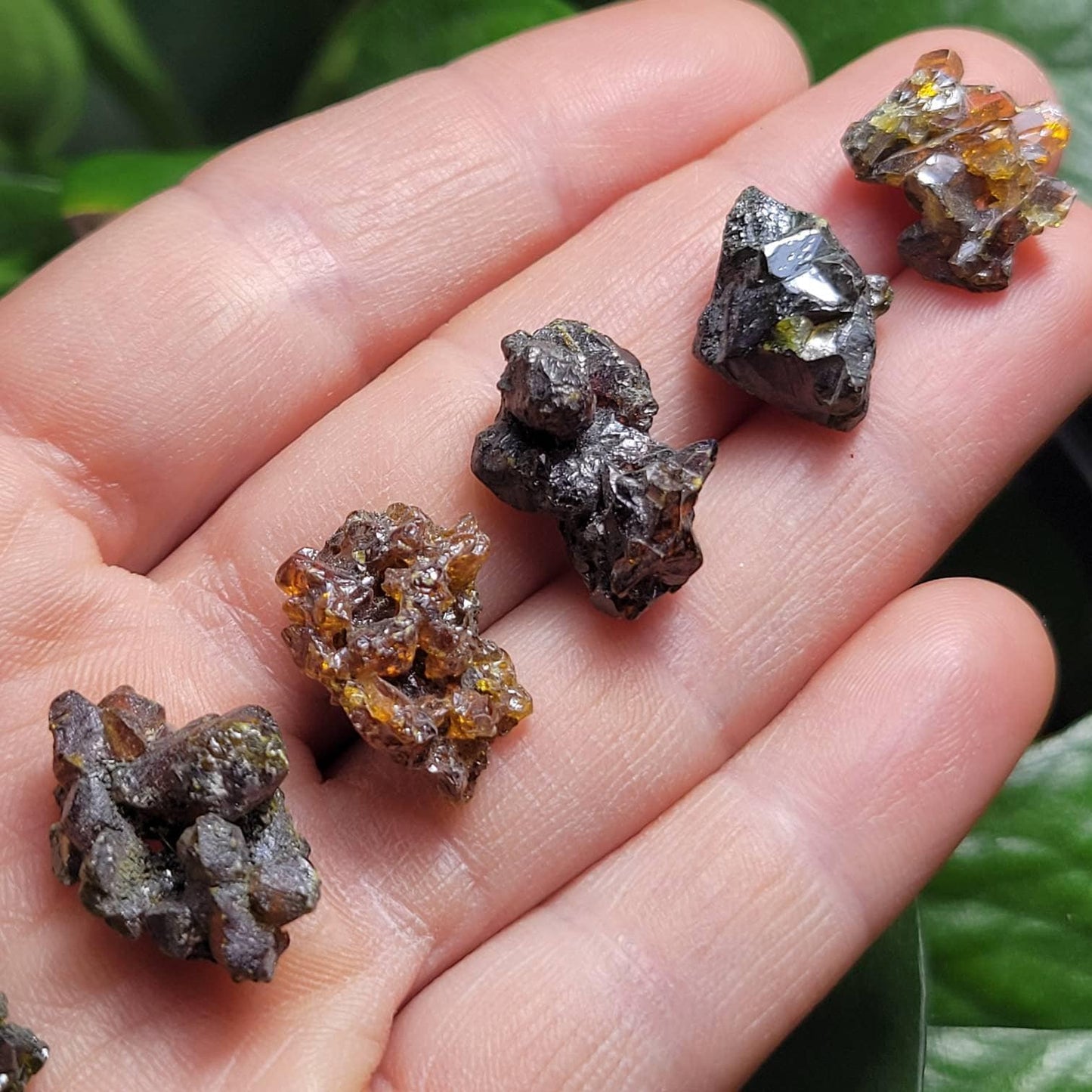 Zincite Crystal Specimen, Polish Zincite