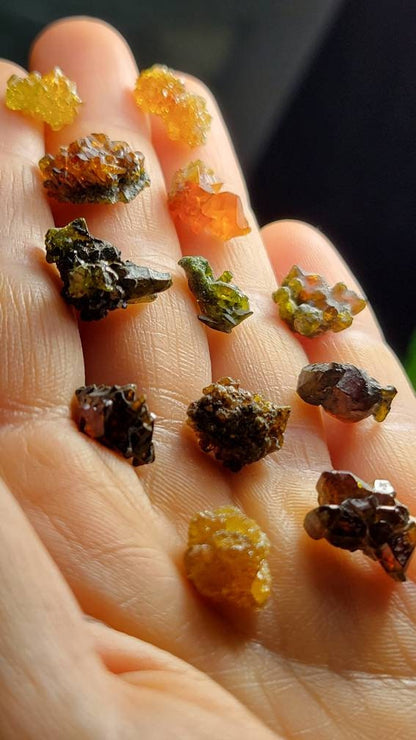 Zincite Crystal Specimen, Polish Zincite