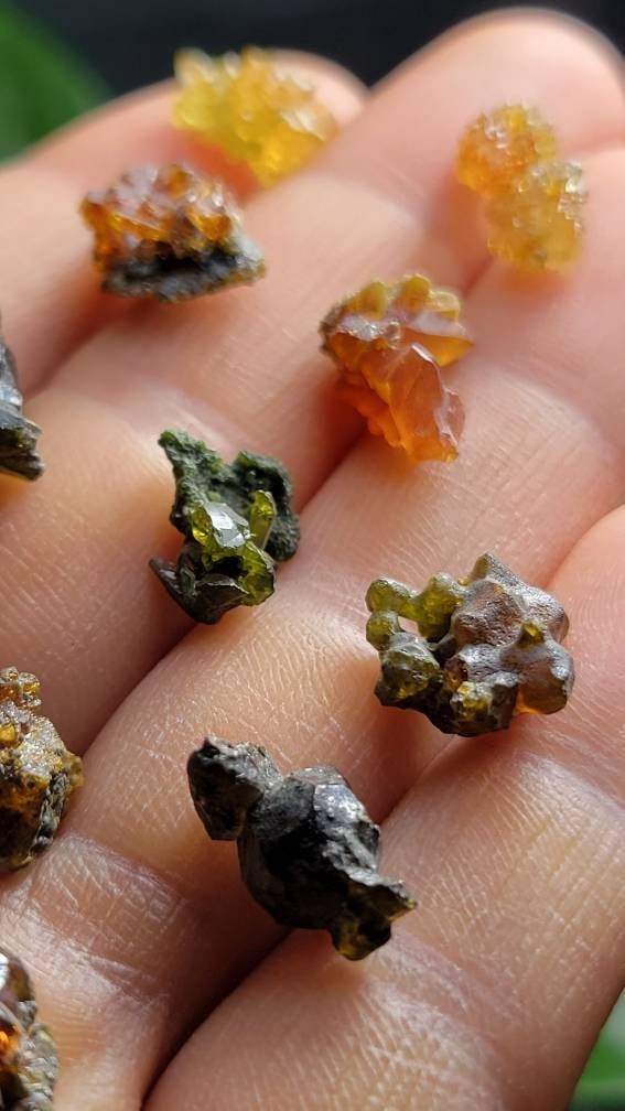 Zincite Crystal Specimen, Polish Zincite