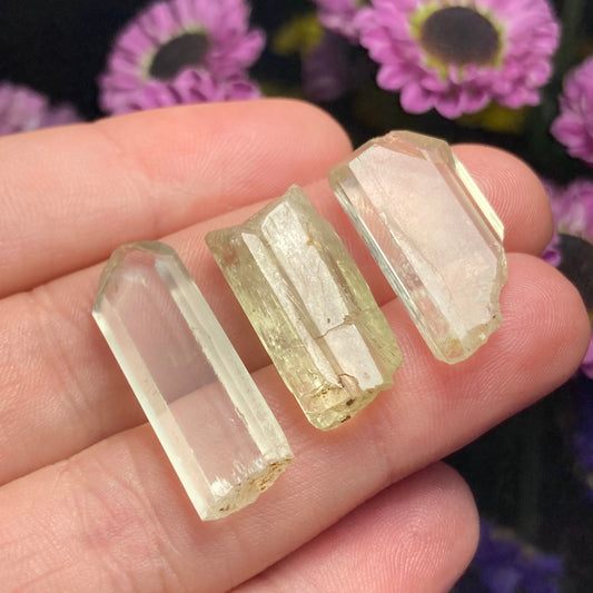 Yellow Kunzite Crystal