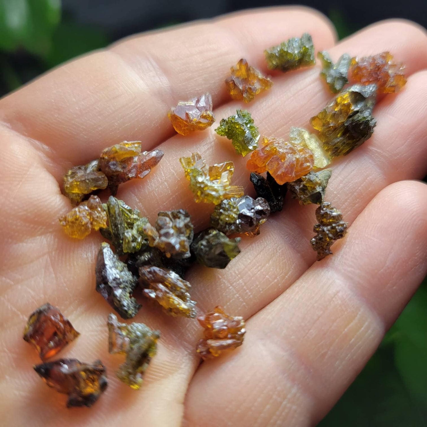 Zincite Crystal Specimen, Polish Zincite