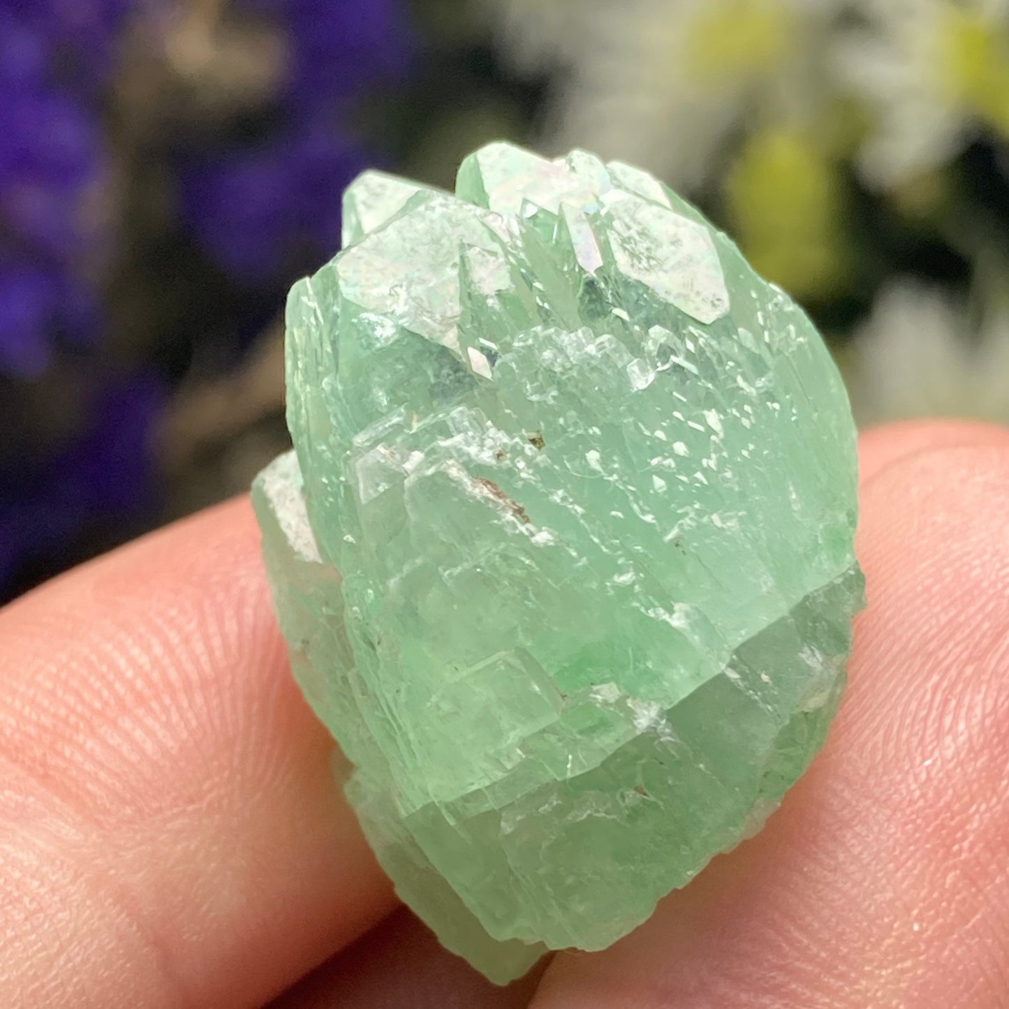 Green Apophyllite Crystal