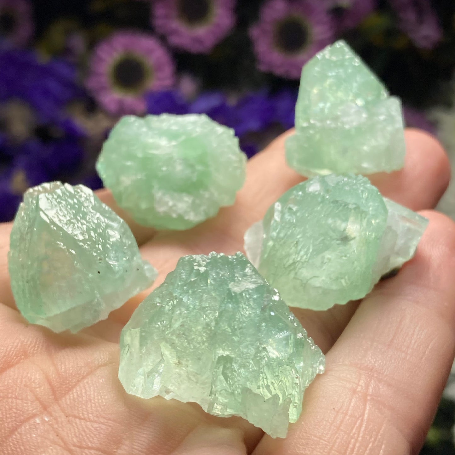 Green Apophyllite Crystal