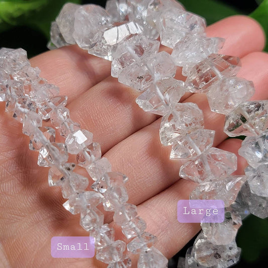 Herkimer Diamond Beads