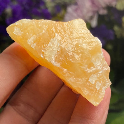 Orange Calcite Crystal