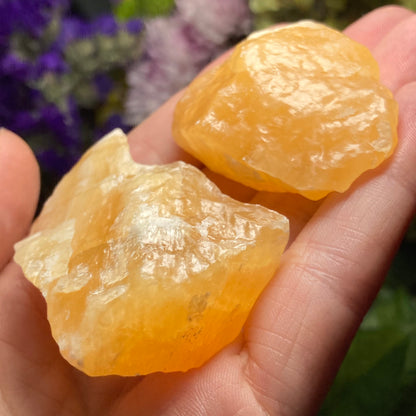 Orange Calcite Crystal