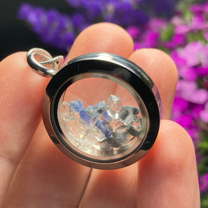 Benitoite Pendant
