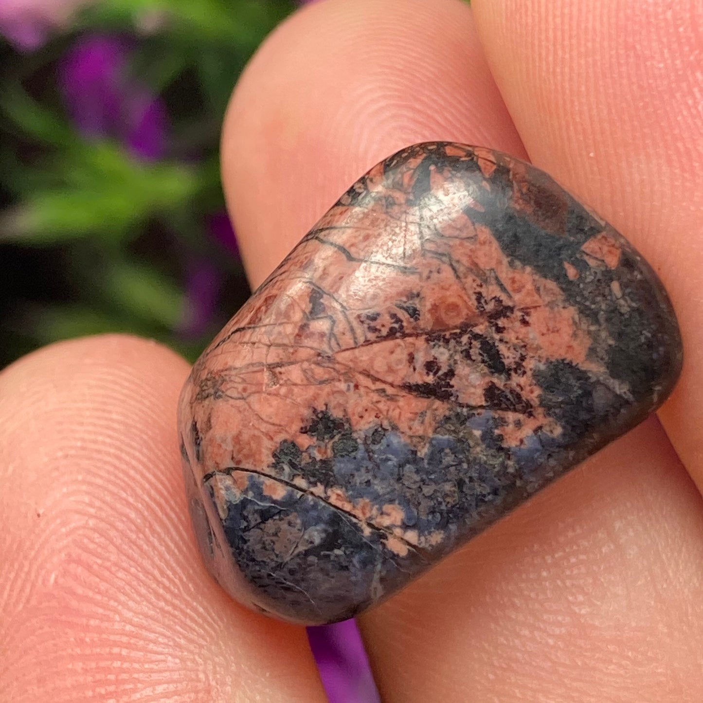 Bustamite & Sugilite Crystal