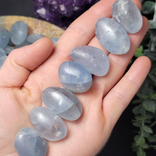 Polished Celestite Crystal