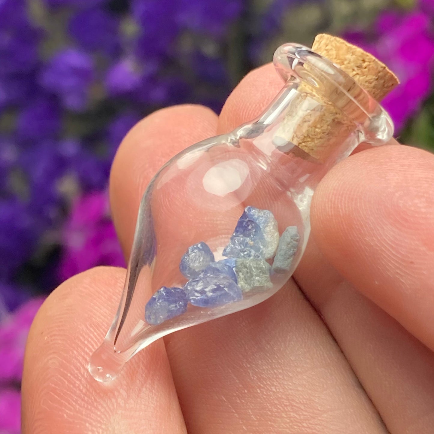 Benitoite Crystal