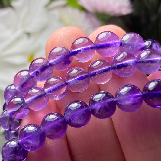 Violet Flame Amethyst Bracelet