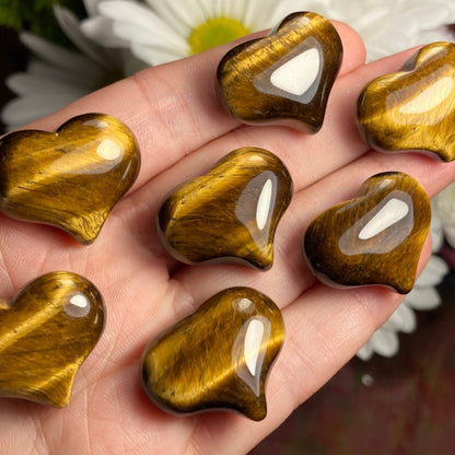 Tigers Eye Heart