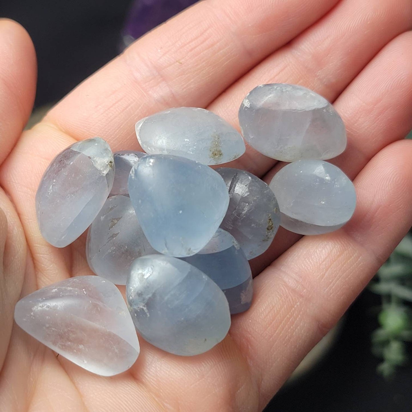 Polished Celestite Crystal