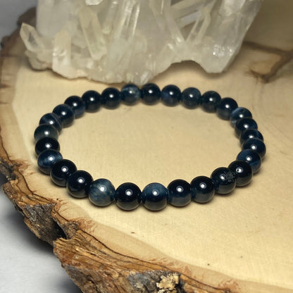 Blue Tigers Eye Bracelet