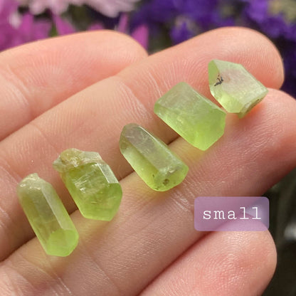 Terminated Peridot Crystal