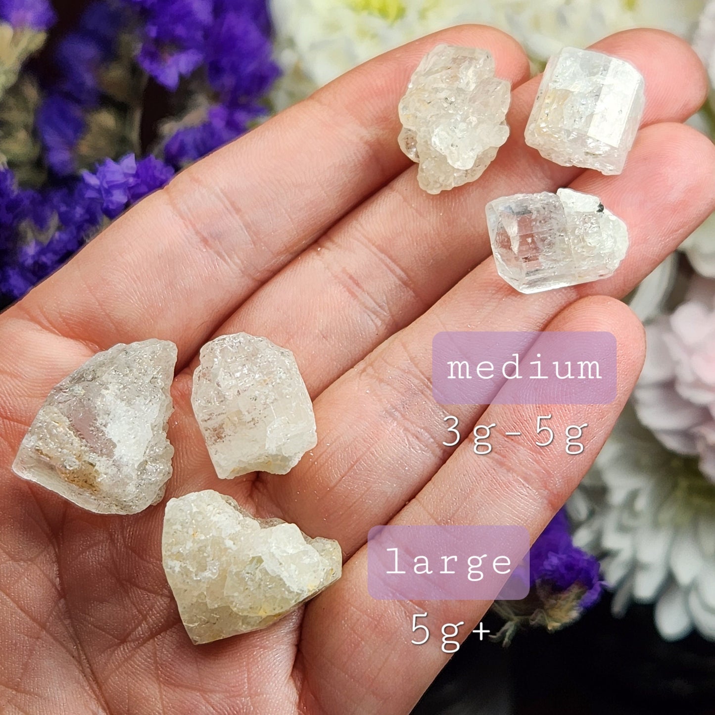 Etched Topaz Crystal