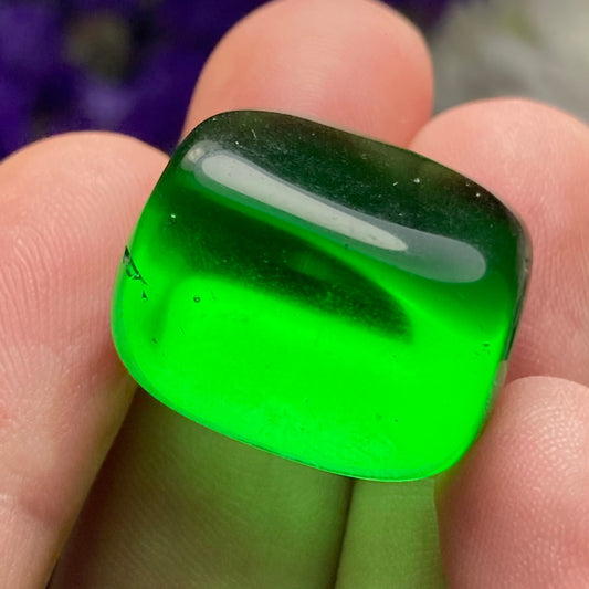 Green Obsidian Crystal
