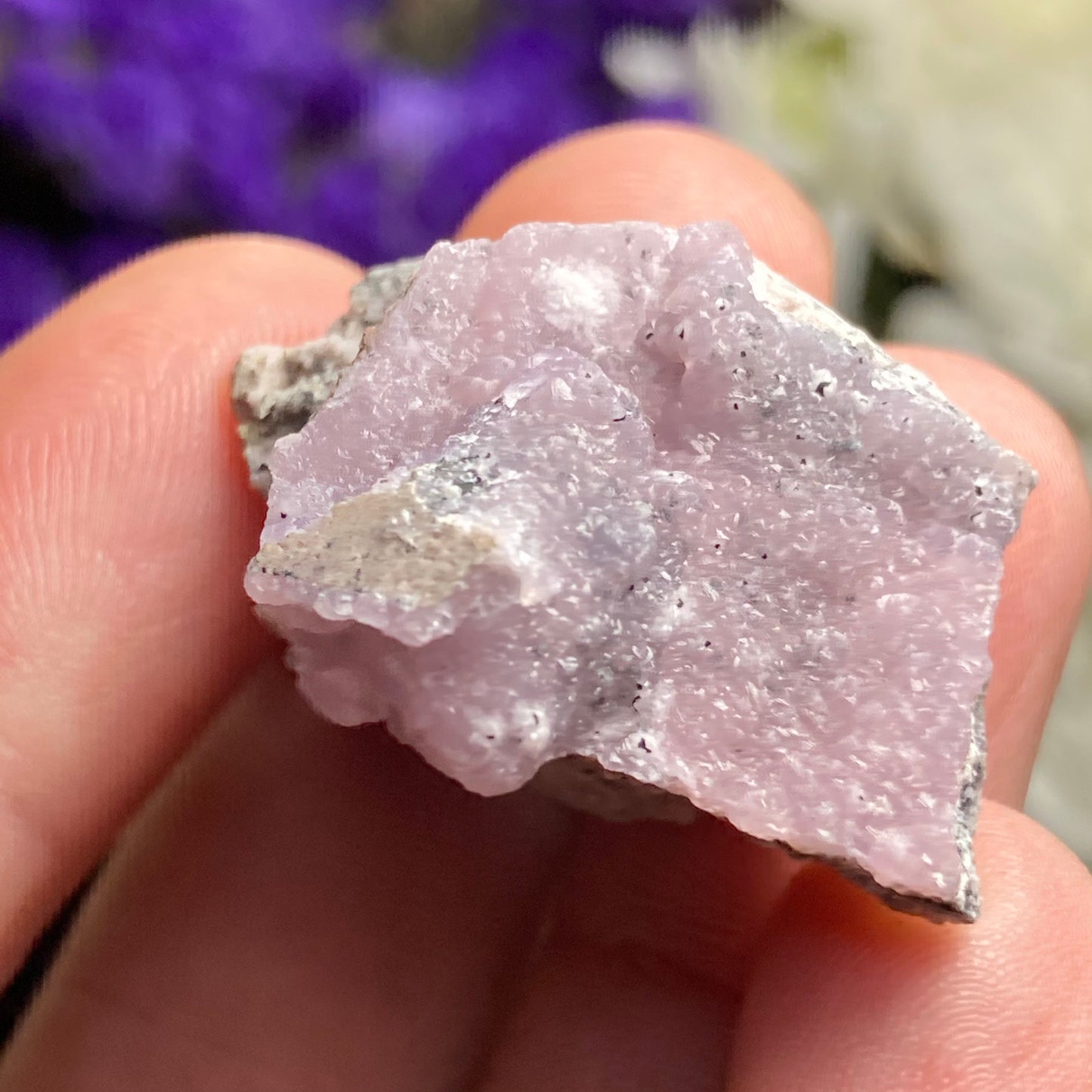 Purple Smithsonite Crystal