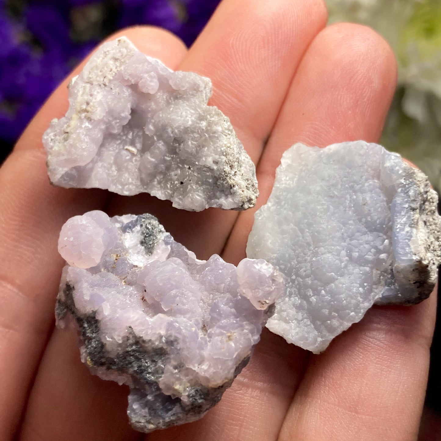 Purple Smithsonite Crystal