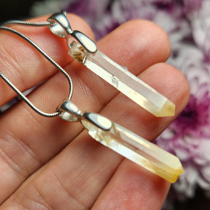 Mango Quartz Pendant