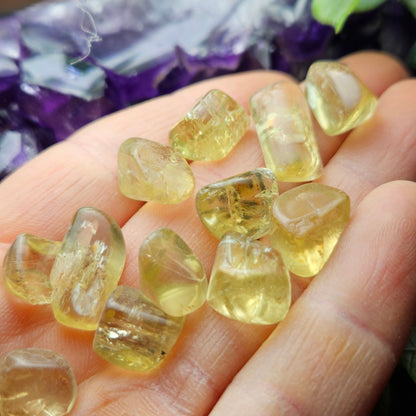 Golden Apatite Crystal
